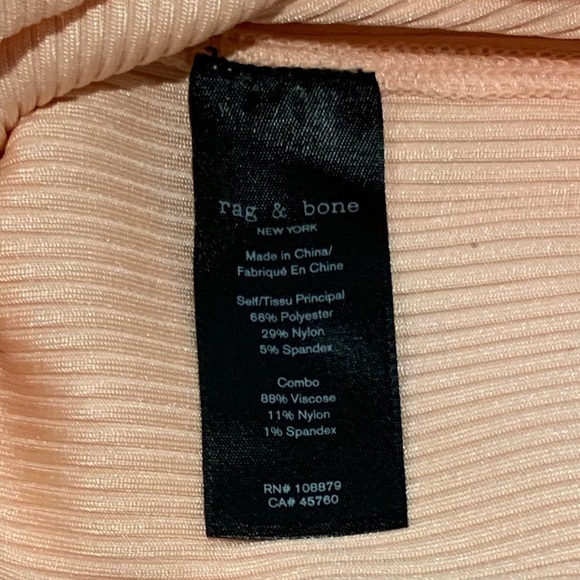 Rag and Bone Watt pink top - Picture 6 of 6